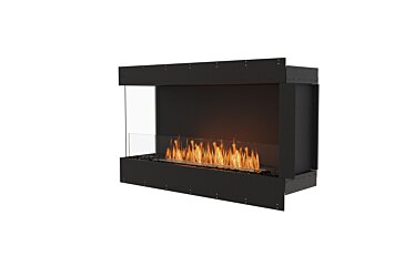 Flex Left Corner Fireplaces Flex Fireplace - Studio Image by EcoSmart Fire