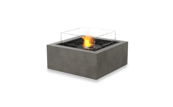 Base 30 壁炉家具 - Ethanol - Black / Natural / Optional Fire Screen by EcoSmart Fire