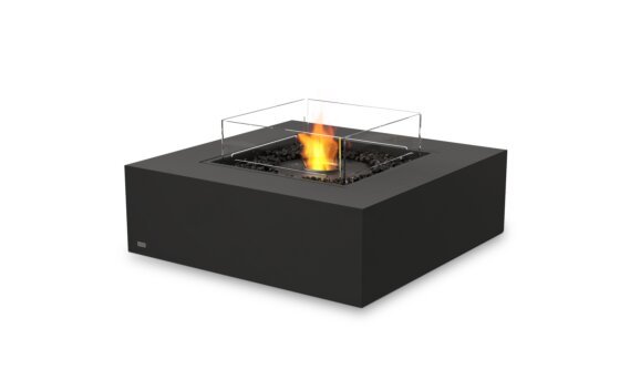 Base 40 壁炉家具 - Ethanol - Black / Graphite / Optional Fire Screen by EcoSmart Fire