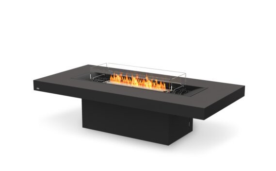 Gin 90 (Chat) 壁炉家具 - Ethanol - Black / Graphite / Optional Fire Screen by EcoSmart Fire