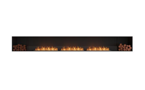 Flex 158SS.BX2 Single Sided - Ethanol / Black / Installed View by EcoSmart Fire