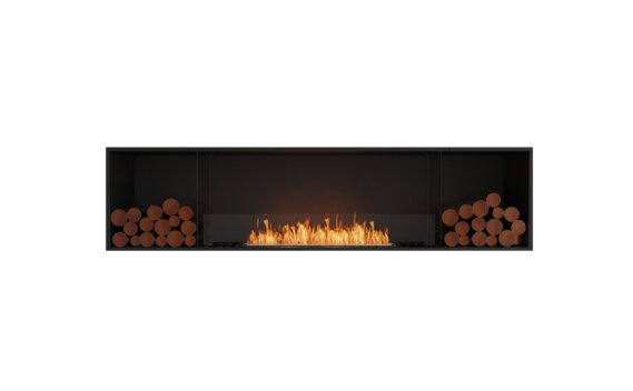 Flex 86SS.BX2 Single Sided - Ethanol / Black / Installed View by EcoSmart Fire