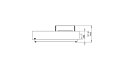 Manhattan 50 壁炉家具 - Technical Drawing / Front by EcoSmart Fire
