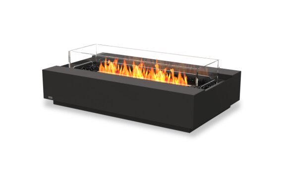 Cosmo 50 壁炉家具 - Ethanol - Black / Graphite / Optional Fire Screen by EcoSmart Fire