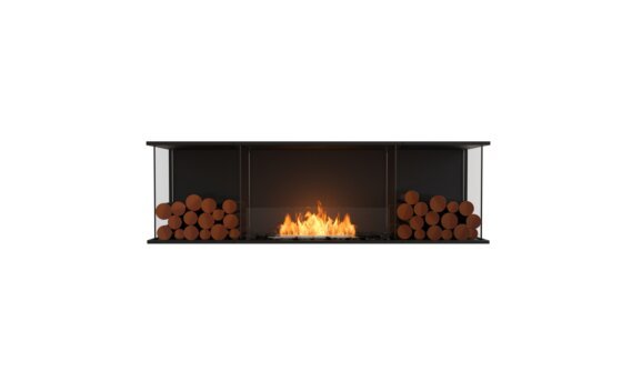 Flex 68 - Ethanol / Black / Installed view - Logs not included by EcoSmart Fire