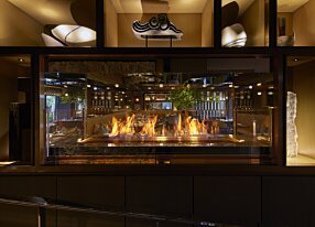 HOTEL THE MITSUI KYOTO - XL1200 嵌入式燃烧室 by EcoSmart Fire